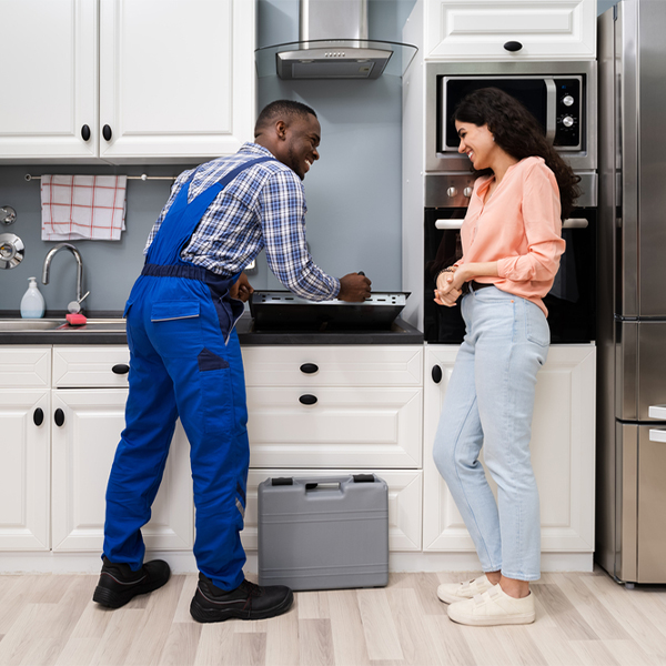 can you provide an estimate for cooktop repair before beginning any work in Centerville MO